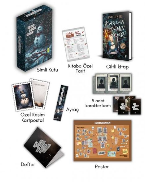 Isil Isik: Kardan Adamin Külleri Ciltli, Kutulu Set, Buch