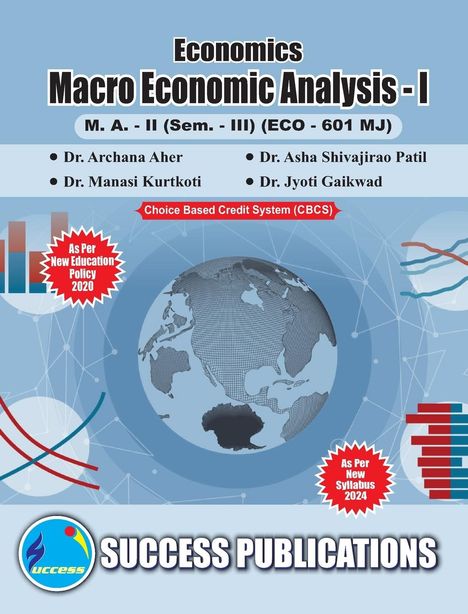 Archana Aher: Macro Economics Analysis - I(M.A,Sem-III) SPPU-Text(English), Buch