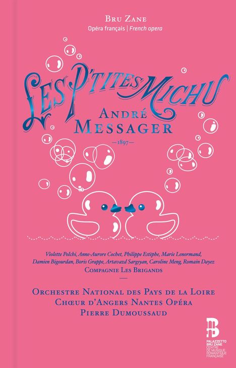 Andre Messager (1853-1929): Les P'tites Michu (Deluxe-Ausgabe im Buch), 2 CDs