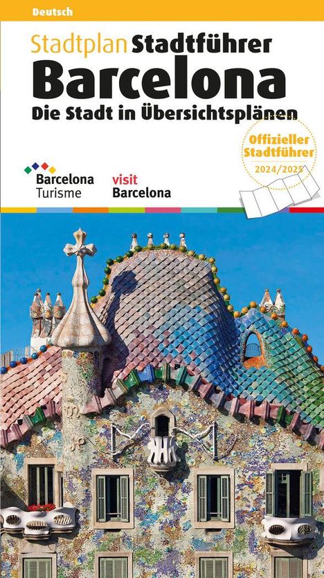 Llàtzer Moix: Stadtplan Stadtführer Barcelona 2024 / 2025, Buch