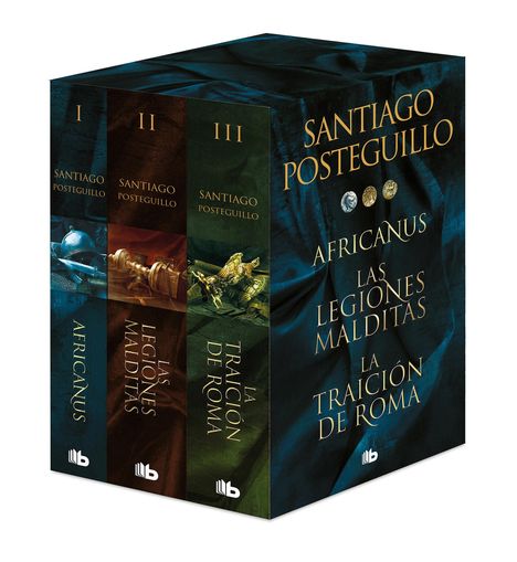 Santiago Posteguillo: Estuche Trilogía Africanus / The Africanus Trilogy. 3-Pack Edition, Buch