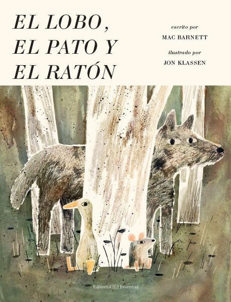 Jon Klassen: El lobo, el pato y el ratón, Buch
