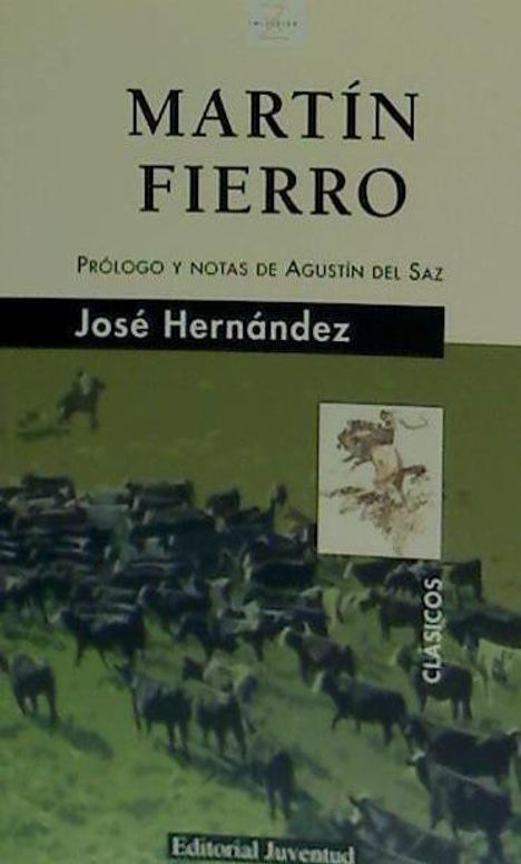 José Hernández: Martín Fierro, Buch