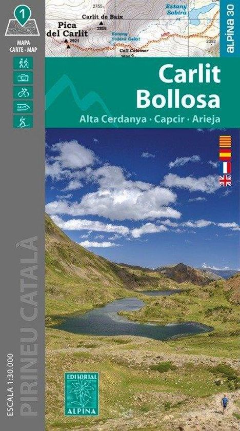 Carlit Bollosa 1:30000, Karten