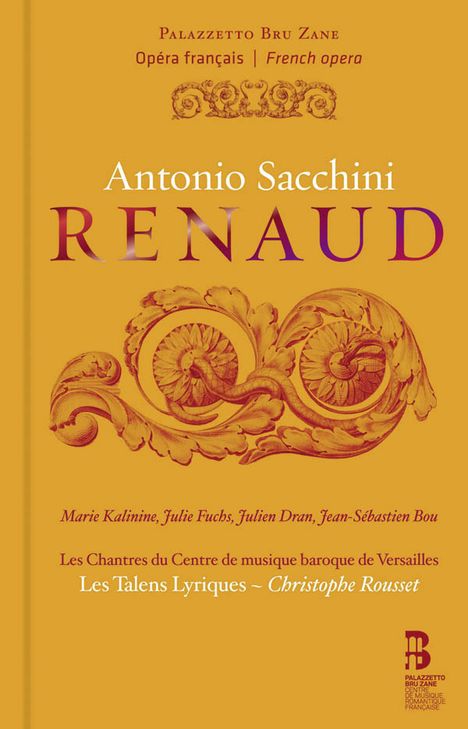 Antonio Maria Sacchini (1730-1786): Renaud (Deluxe-Ausgabe im Buch), 2 CDs