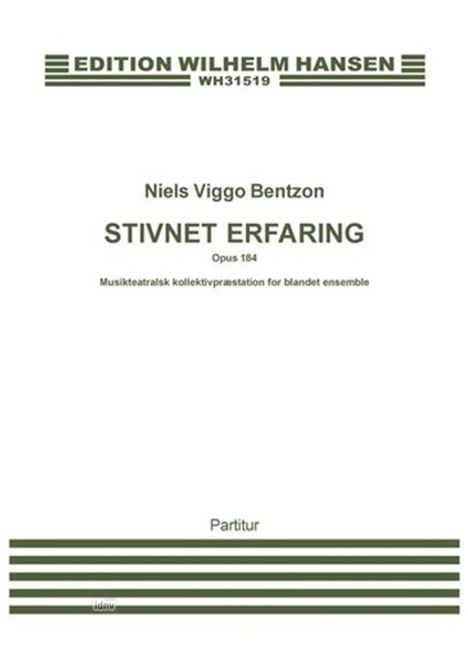 Niels Viggo Bentzon: Stivnet Erfaring, Op.184 (Player's score), Noten