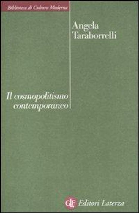 Angela Taraborrelli: Il cosmopolitismo contemporaneo, Buch