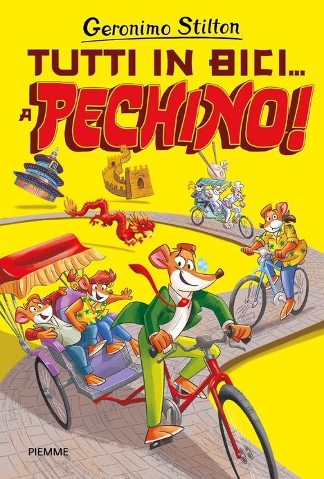 Geronimo Stilton: Tutti in bici... a Pechino!, Buch