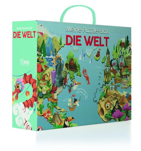 Die Welt. Meine Erste Puzzle Box, Spiele