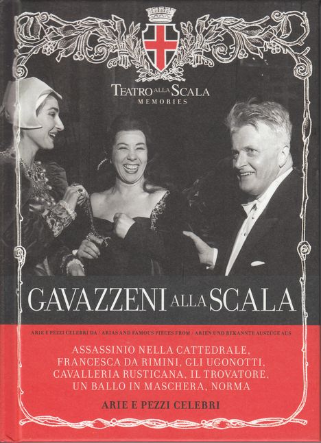 Teatro alla Scala Memories - Gianandrea Gavazzeni (CDs mit Buch), CD