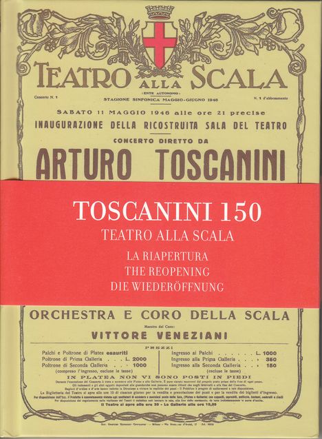 Teatro alla Scala Memories - Arturo Toscanini (2CDs mit Buch), 2 CDs