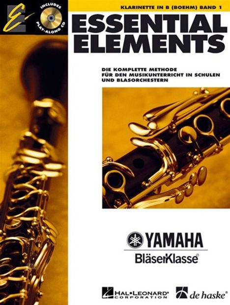 Essential Elements 01 für Klarinette Boehm, Noten
