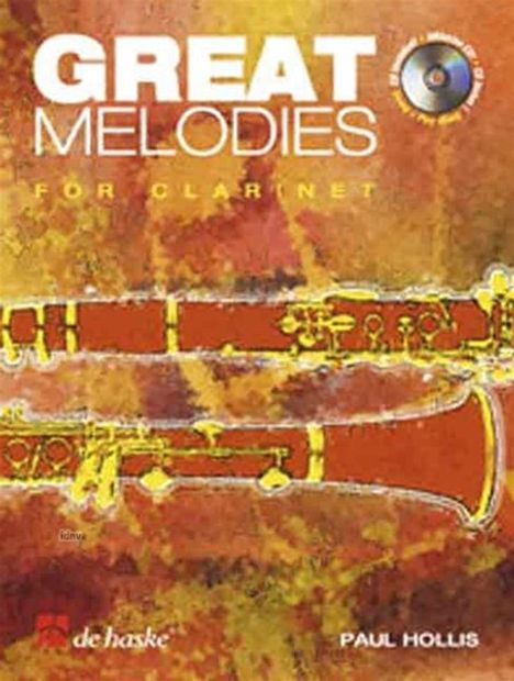 Paul Hollis: Great Melodies for Clarinet, Noten