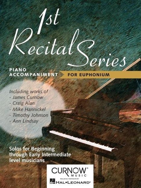 First Recital Series: Piano Accompaniment for Euphonium B.C/T.C., Buch