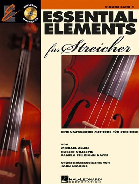 Essential Elements für Streicher - für Violine/m. CD, Noten