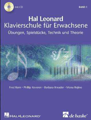 Hal Leonard Klavierschule für Erwachsene, m. 2 Audio-CDs. Bd.1, Noten