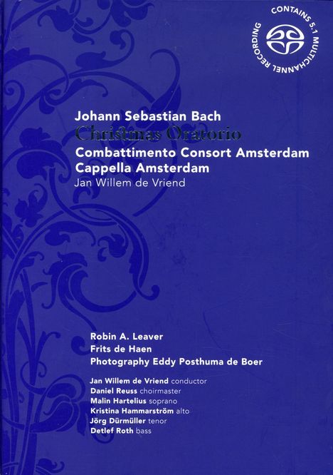 Johann Sebastian Bach (1685-1750): Weihnachtsoratorium BWV 248, 2 Super Audio CDs