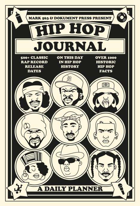 Mark: Hip Hop Journal: A Daily Planner, Buch
