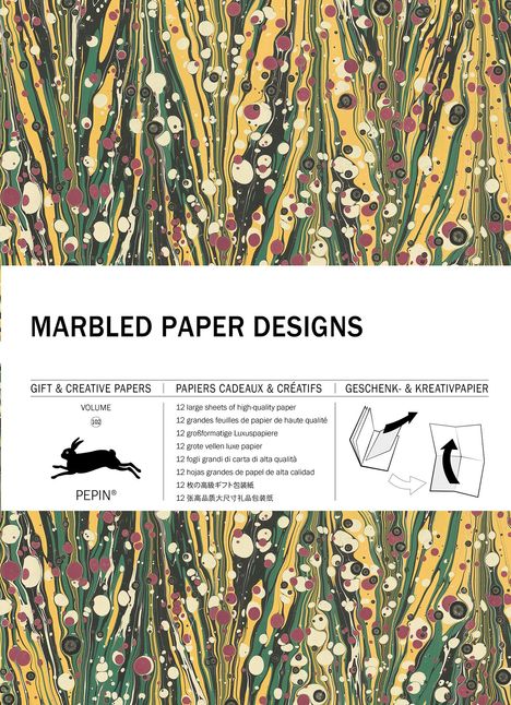 Pepin Van Roojen: Marbled Paper Designs, Buch