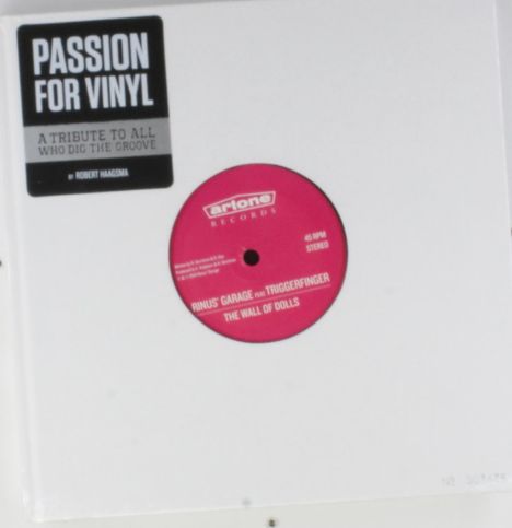 Robert Haagsma: Passion For Vinyl (Buch + 7" Single), 1 Buch und 1 Single 7"