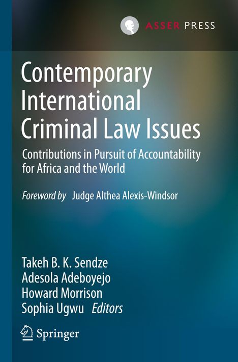 Contemporary International Criminal Law Issues, Buch