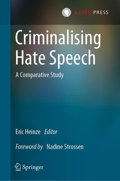 Criminalising Hate Speech, Buch