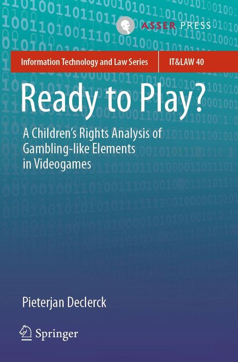 "Ready to Play? A Children's Rights Analysis of Gambling-like Elements in Videogames" von Pieterjan Declerck, Logos oben.