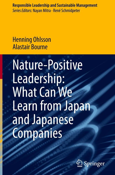 Titel: "Nature-Positive Leadership: What Can We Learn from Japan and Japanese Companies". Blaues Design, Springer-Logo.