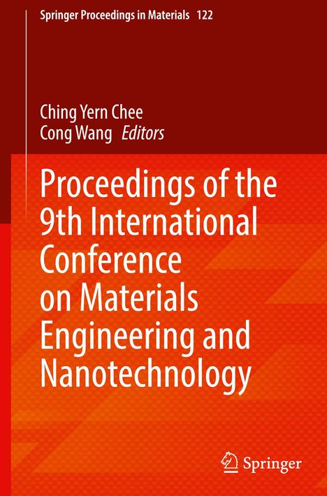 Buchtitel: "Proceedings of the 9th International Conference on Materials Engineering and Nanotechnology".