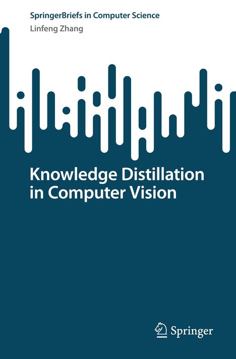 "SpringerBriefs in Computer Science. Linfeng Zhang. Knowledge Distillation in Computer Vision. Springer Logo unten rechts."