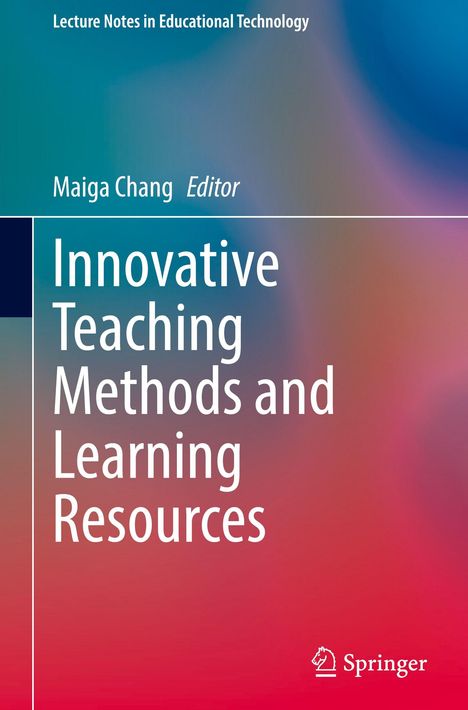 Titel: "Innovative Teaching Methods and Learning Resources". Bunte, verwischte Farbverläufe. Springer-Logo unten rechts.