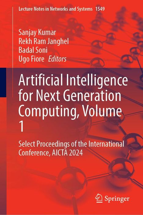 Artificial Intelligence for Next Generation Computing, Volume 1, Buch