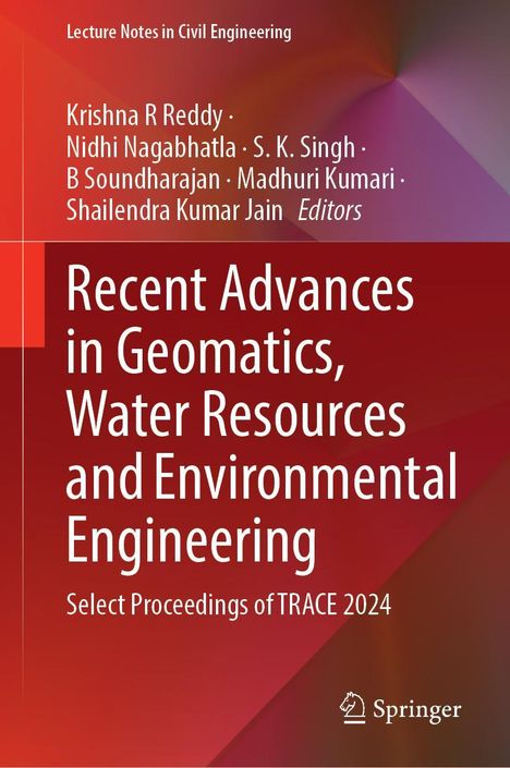 Recent Advances in Geomatics, Water Resources and Environmental Engineering, Buch