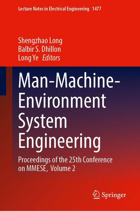 Man-Machine-Environment System Engineering, Buch