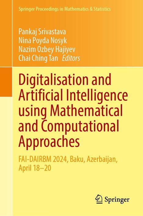 Digitalisation and Artificial Intelligence Using Mathematical and Computational Approaches, Buch