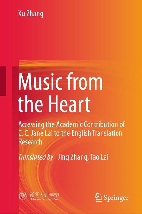 "Music from the Heart" von Xu Zhang. Titel wirkt auf orangenem Hintergrund, Springer-Logo unten rechts.