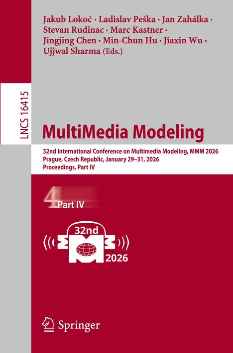 Titel: MultiMedia Modeling. 32nd International Conference Prague, 29-31 Jan 2026. Illustration: Logo mit Erde und Schallwellen.