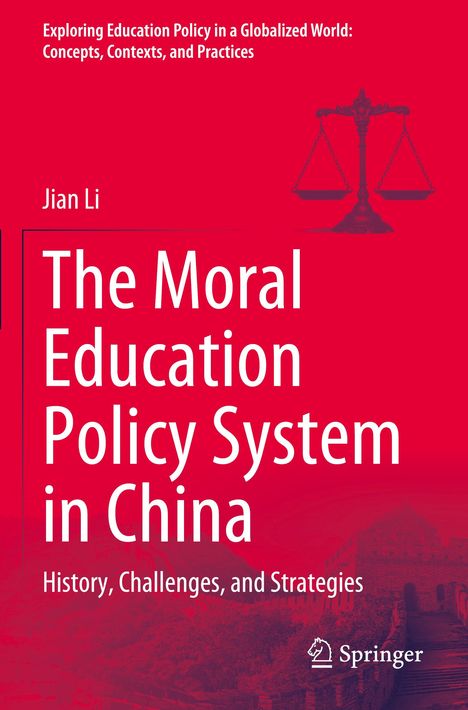 Der Text lautet: "The Moral Education Policy System in China. History, Challenges, and Strategies" von Jian Li.  
