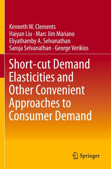 Titel: "Short-cut Demand Elasticities and Other Convenient Approaches to Consumer Demand". Autoren: Mehrere Namen oben. Springer-Logo unten.