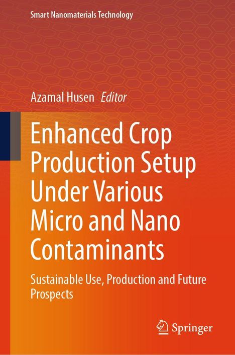 "Enhanced Crop Production Setup" steht auf orangem Hintergrund, darunter das Springer-Logo.
