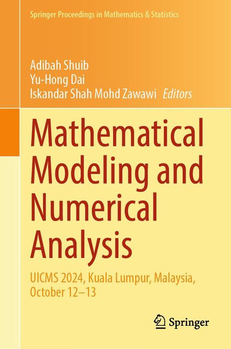 Mathematical Modeling and Numerical Analysis. UICMS 2024, Kuala Lumpur, Malaysia, October 12-13. Springer-Logo unten rechts.