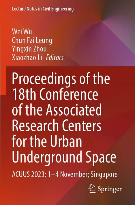 Proceedings of the 18th Conference of Associated Research, Buch