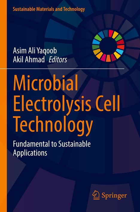 Titel: "Microbial Electrolysis Cell Technology". Farbige Kreissymbole und ein Springer-Logo.