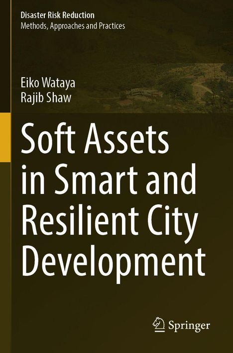 Titel: Soft Assets in Smart and Resilient City Development. Autoren: Eiko Wataya, Rajib Shaw. Springer-Logo unten rechts.