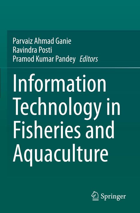Titel: "Information Technology in Fisheries and Aquaculture". Unten rechts ist das Springer-Logo.