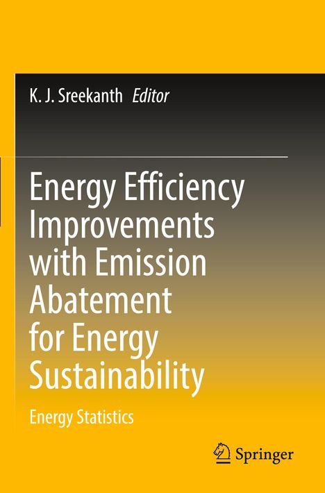 Titel: Energy Efficiency Improvements with Emission Abatement for Energy Sustainability. Gelber Hintergrund, Springerverlag-Logo.