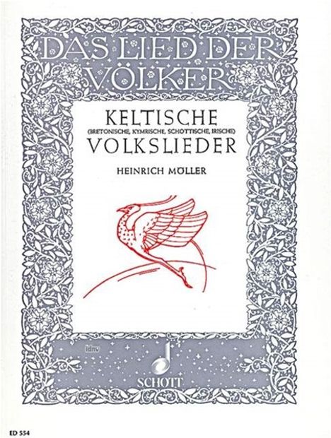 Keltische Volkslieder, Noten