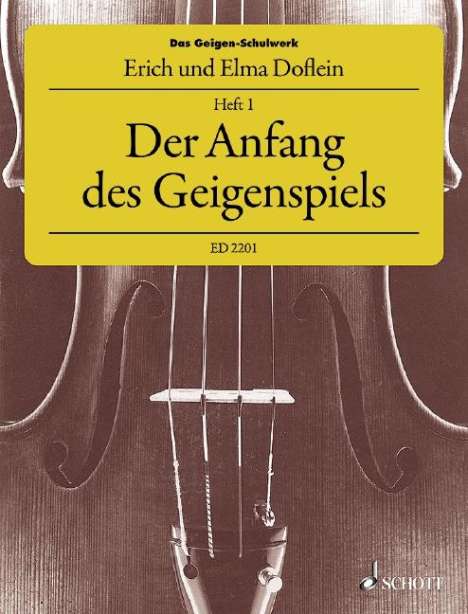 Elma Doflein: Das Geigen-Schulwerk, Noten