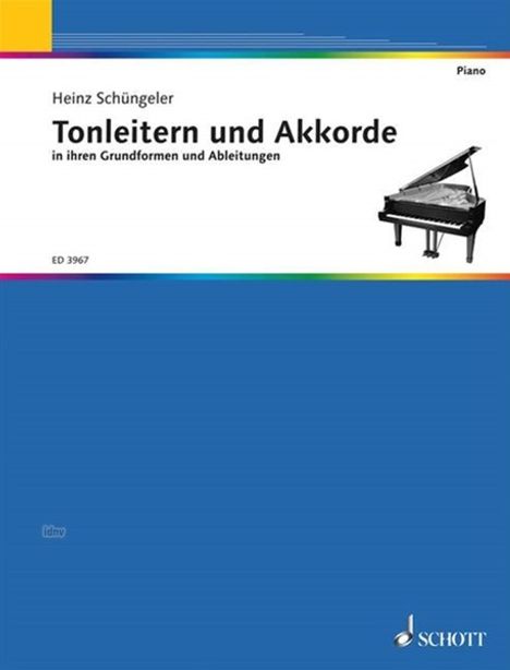 Tonleitern und Akkorde, Klavier, Noten