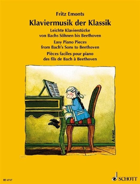 Leichte Klavierstücke von Bachs Söhnen bis Beethoven, Noten